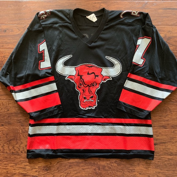 Vintage Other - Vintage 90’s WWF The Rock Hockey Jersey